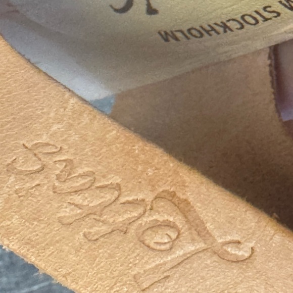 LOTTA’S from STOCKHOLM Leather Clogs - Picture 6 of 8